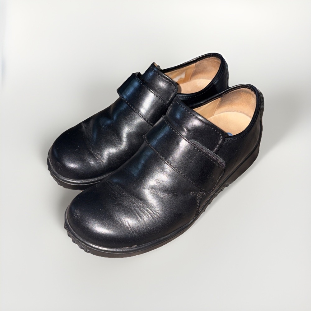 Wolky Shoes Womens Size 38 Loafers Black Leather Slip On Orthopedic Sz 7-7.5